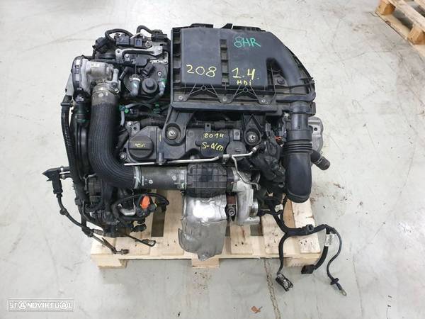 Motor Peugeot 208 1.4 HDI 2014 de 68cv, ref 8HR - 1
