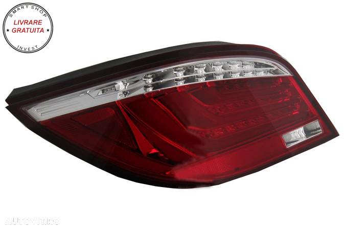 Stopuri LED BMW 5 Series E60 (04.2003-03.2007) Rosu Clar- livrare gratuita - 5