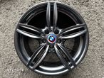 4x 8.5j IS33 oryginalne alufelgi 19 BMW 5x120 Styling 351 F10 xDrive Z4 E46 X1 X3 F25 X5 E90 GT F30 F32 E60 xD M Pakiet Performance grafit Black Chrome oryginał felgi jak 326 ET33 - 2