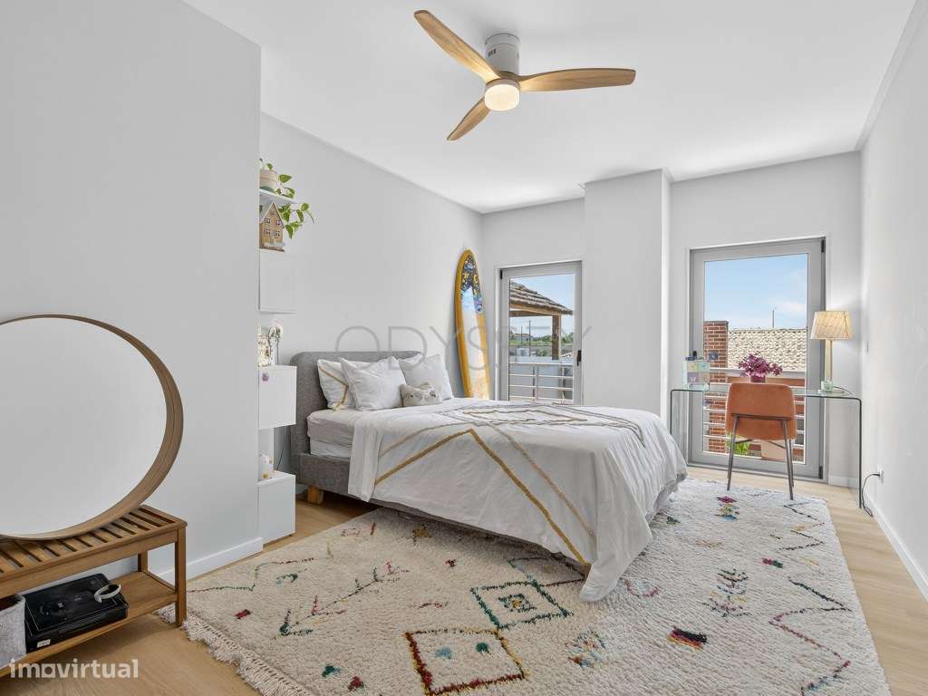 Villa entre litoral e campo com vista mar perto da Ericeira-44