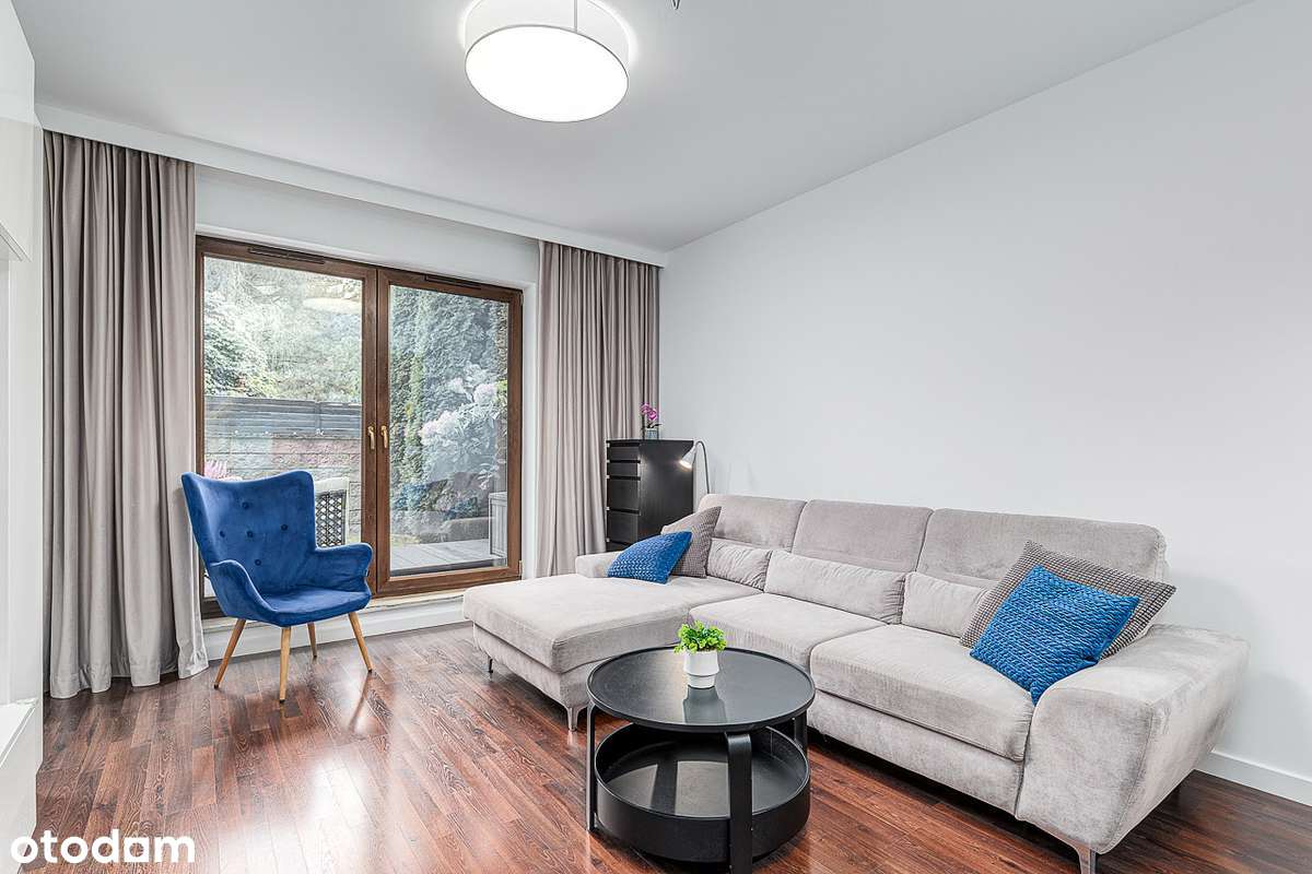 Mieszkanie 62,8 m² z ogródkiem | pełne wyposażenie | Białołęka-1