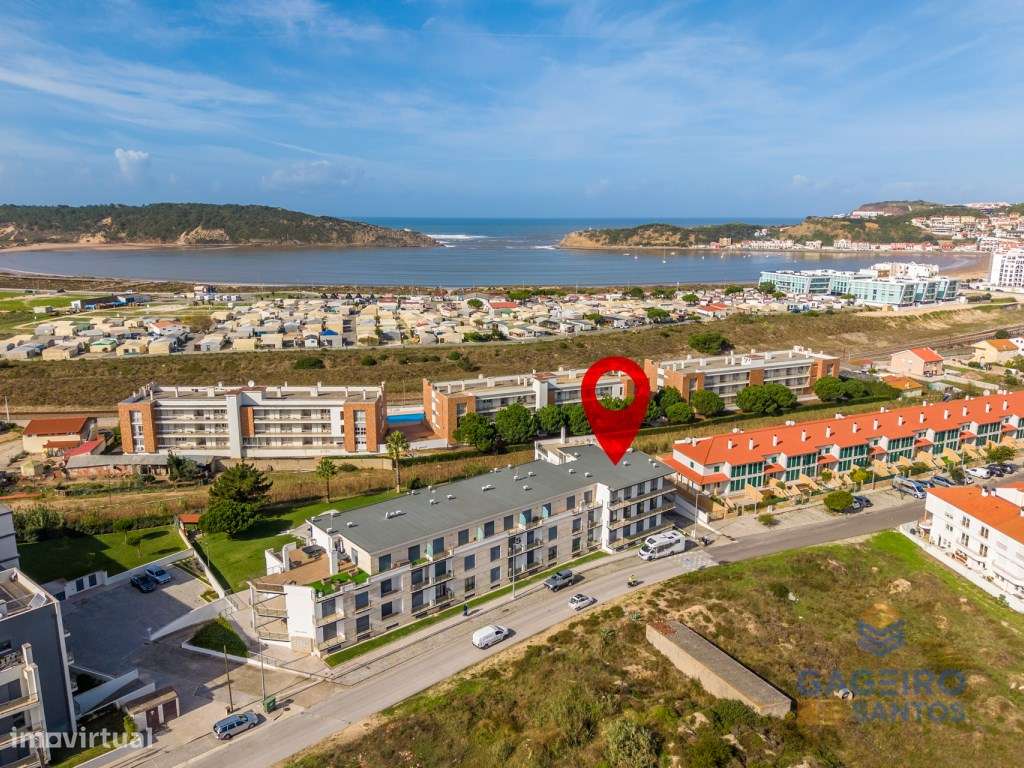 Espaçoso apartamento T3 com terraço privativo - São Martinho do Porto-57