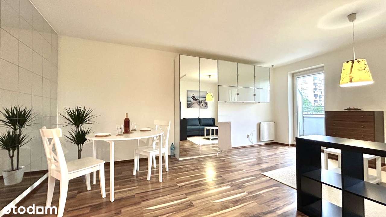 Nowoczesna kawalerka/studio 35 m2 z dużym balkonem - Pełny obrazek: 3/13