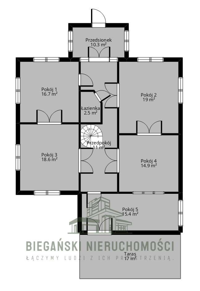 Dom z ogrodem w centrum Łęcznej-17