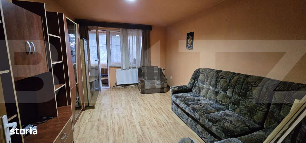 Apartament cu 2 camere, parter inalt cu balcon, cartierul Simeria - Imagine principală: 1/7