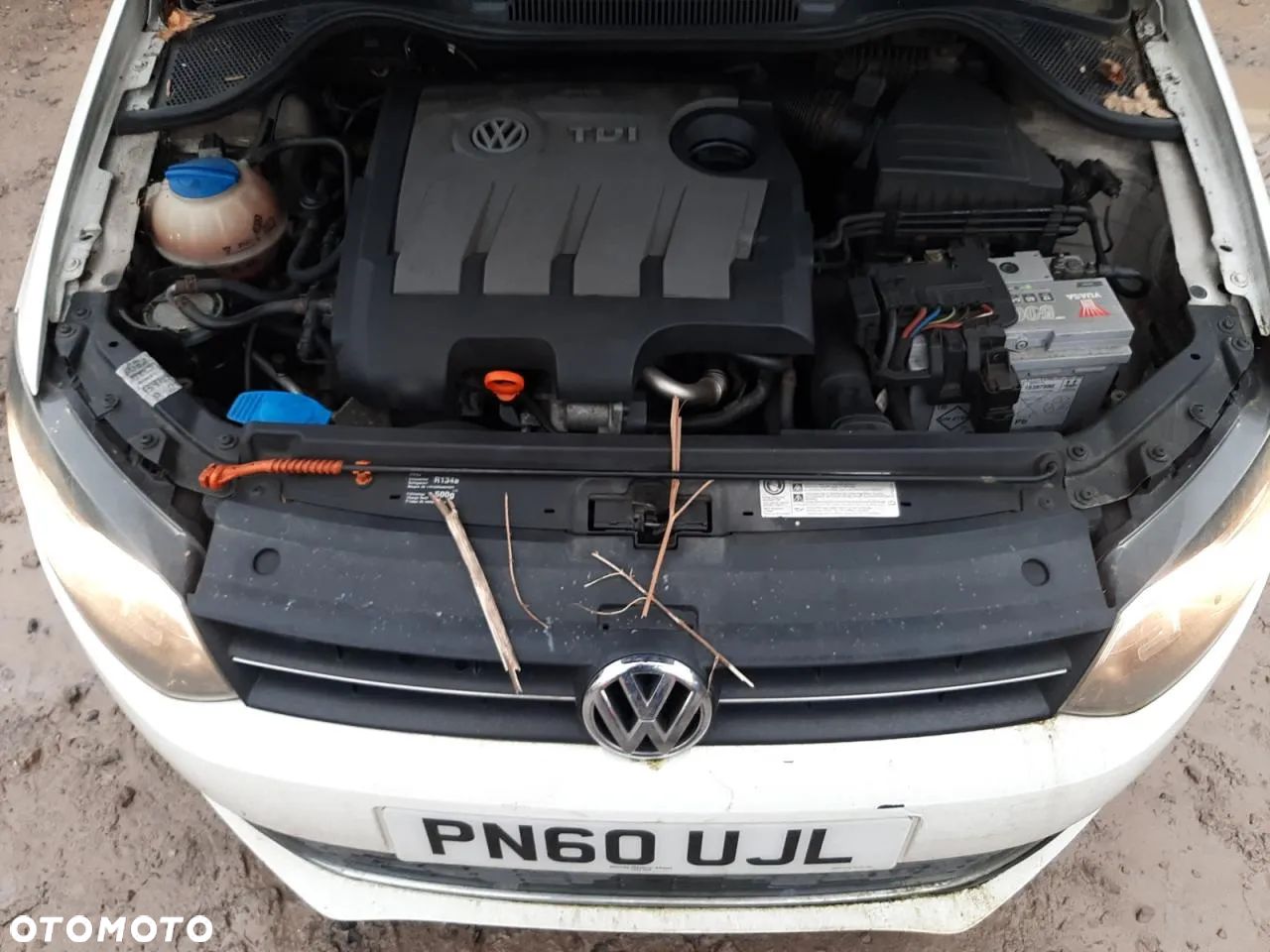 VW POLO V 5 6R 3D PAS PRZEDNI WZMOCNIENIE BELKA CHŁODNICA GORLICE - 1