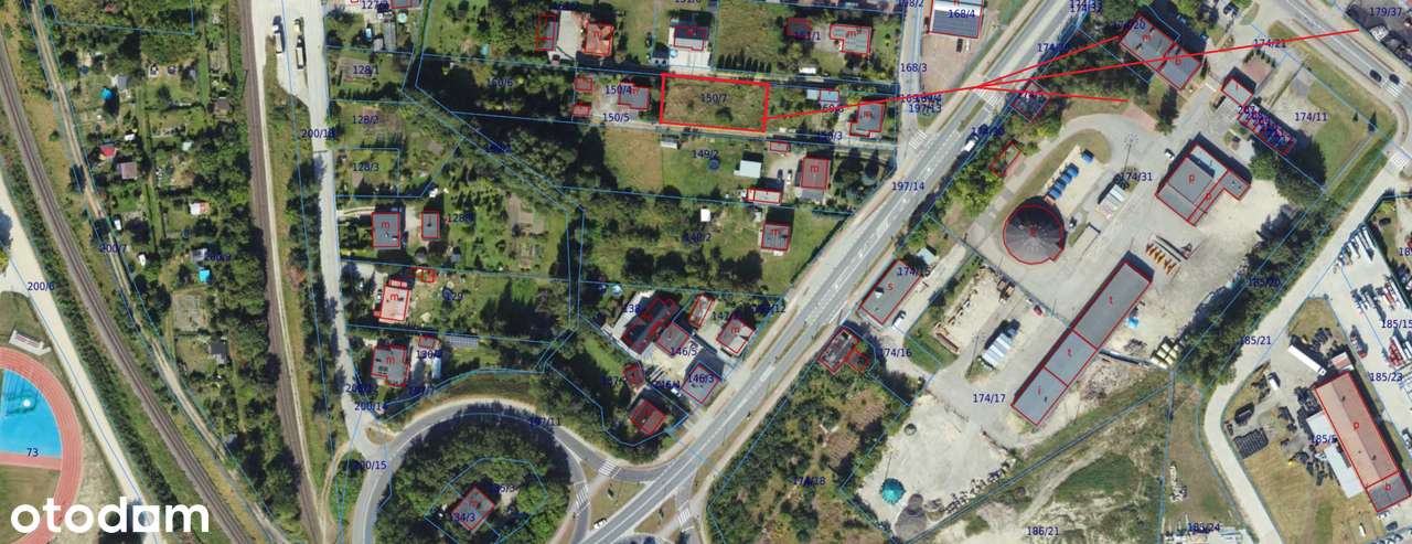 Działka 703 m2 Bardzo dobra lokalizacja !! Kościerzyna !!-3