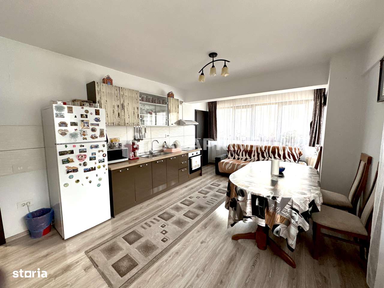 Apt 2 camere mobilat&utilat Carrefour Felicia, bloc nou, etajul 2! - Imagine principală: 2/6