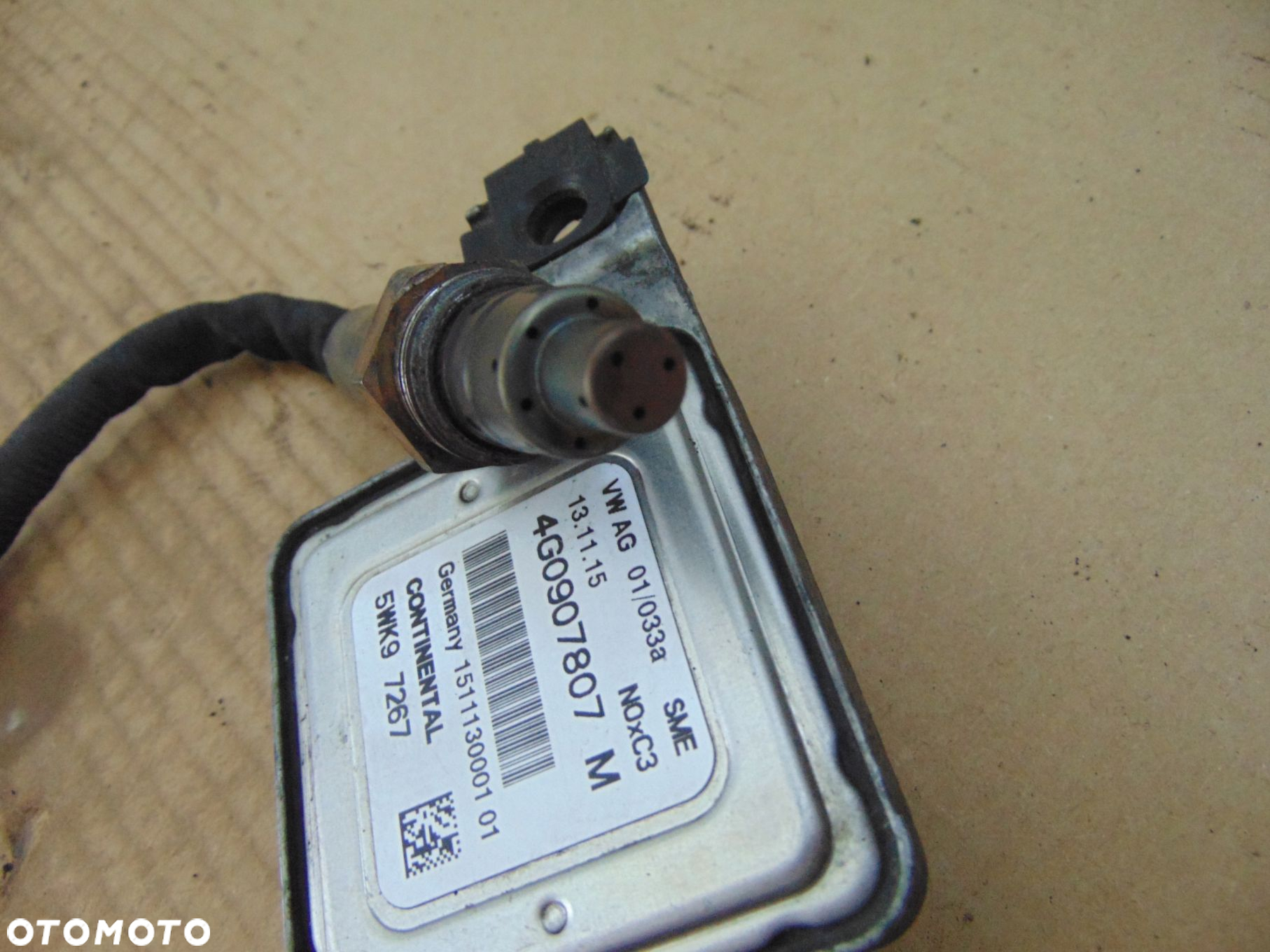 SONDA NOX CZUJNIK AUDI A6 C7 A7 3.0 TDI 4G0907807M - 3