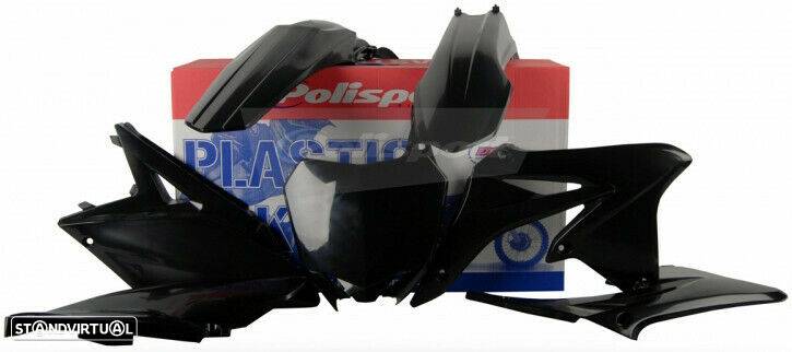 kit plasticos polisport preto suzuki rm-z 250 - 1