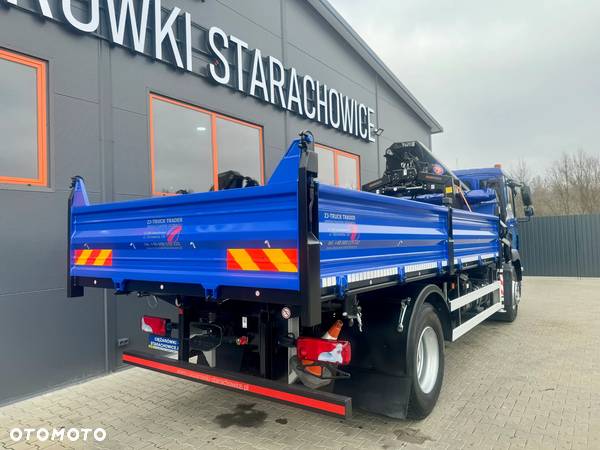 MAN MAN TGM TGS TGL 18.250 Euro 5 // wywrotka 3 stronna + żuraw HDS // HMF1420 z pilotem // budowlanka // żuraw  kran crane dzwig wywrot kiper . !!! - 16