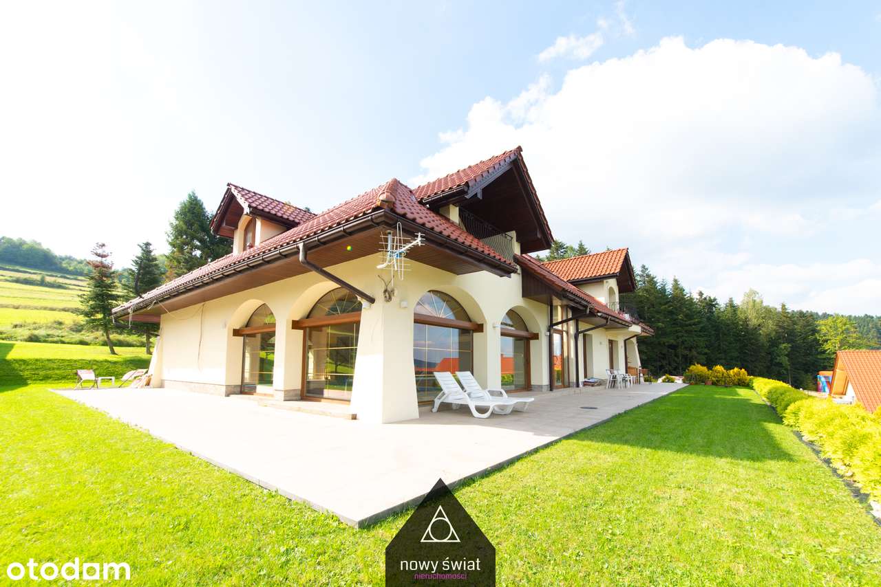 Willa z basenen i SPA nad Jez. Mucharskim 550 m²|gotowiec inwestycyjny-19