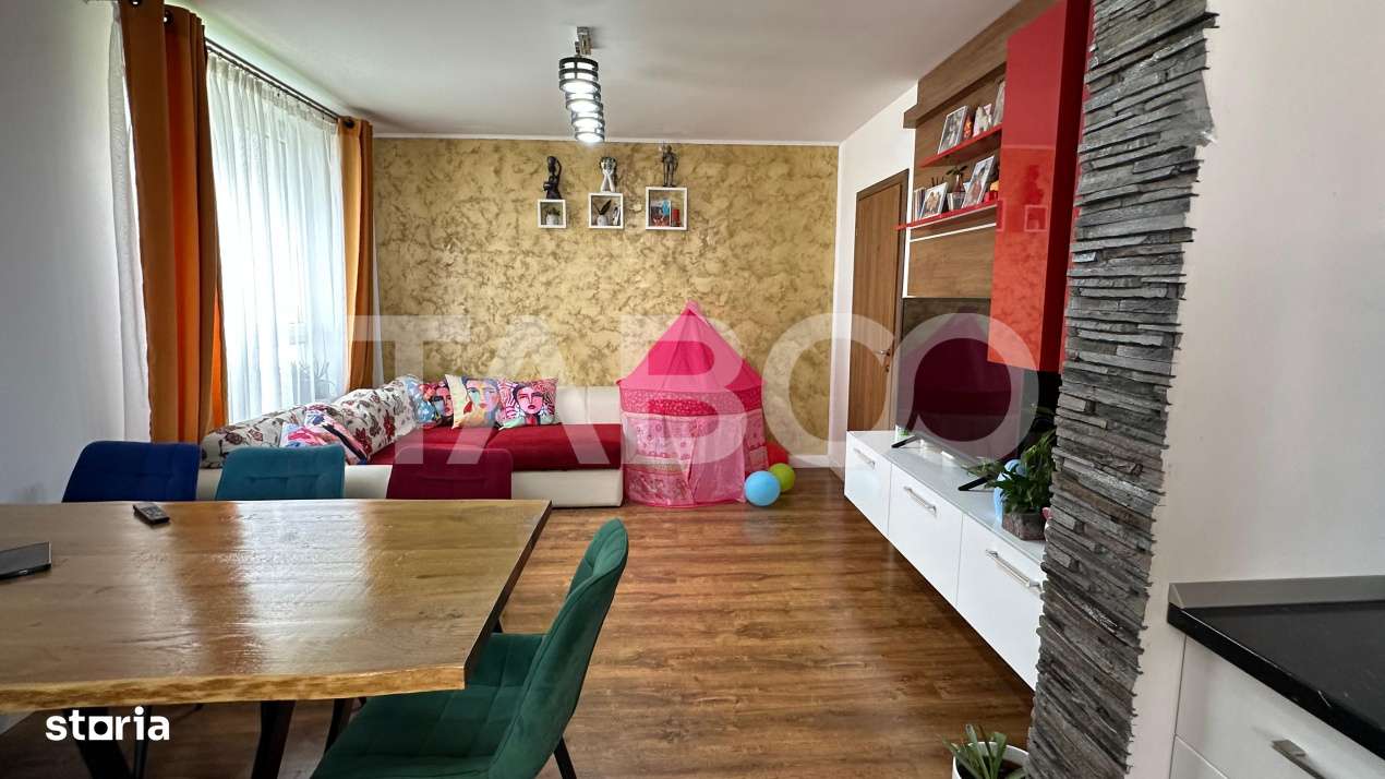 Apartament 3 camere mobilat utilat decomandat zona Arhitectilor Sibiu - Imagine principală: 2/12