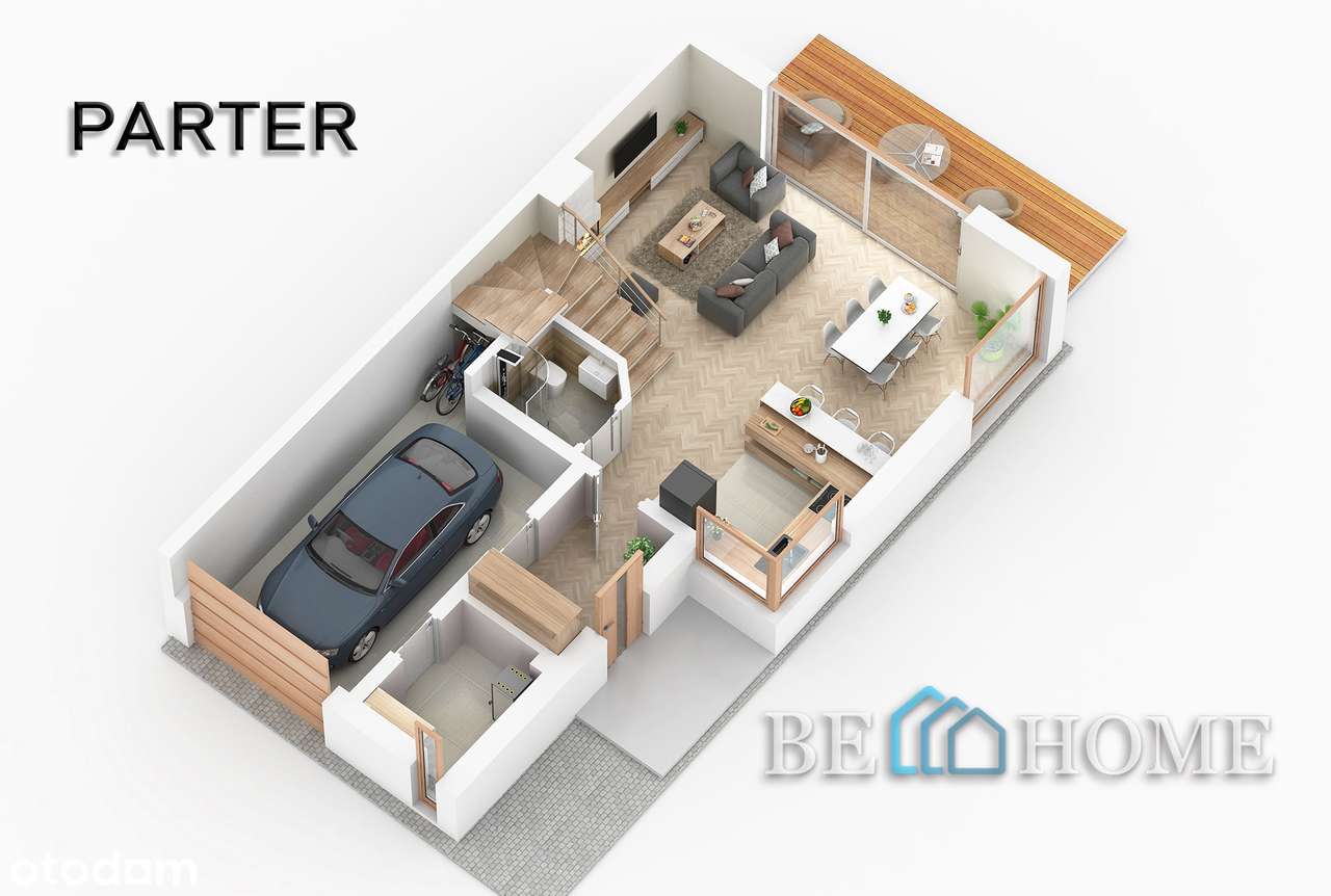 Lokal PREMIUM 137 m2, 5 pokoi, działka 238m, pompa ciepła-3