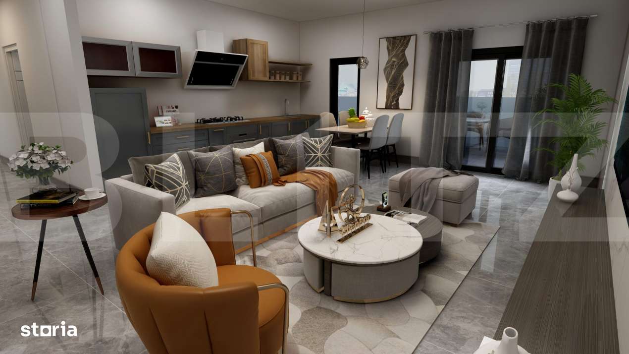 Penthouse 102 mp, 88.75 mp terase, zona Torontalului - Imagine principală: 2/8