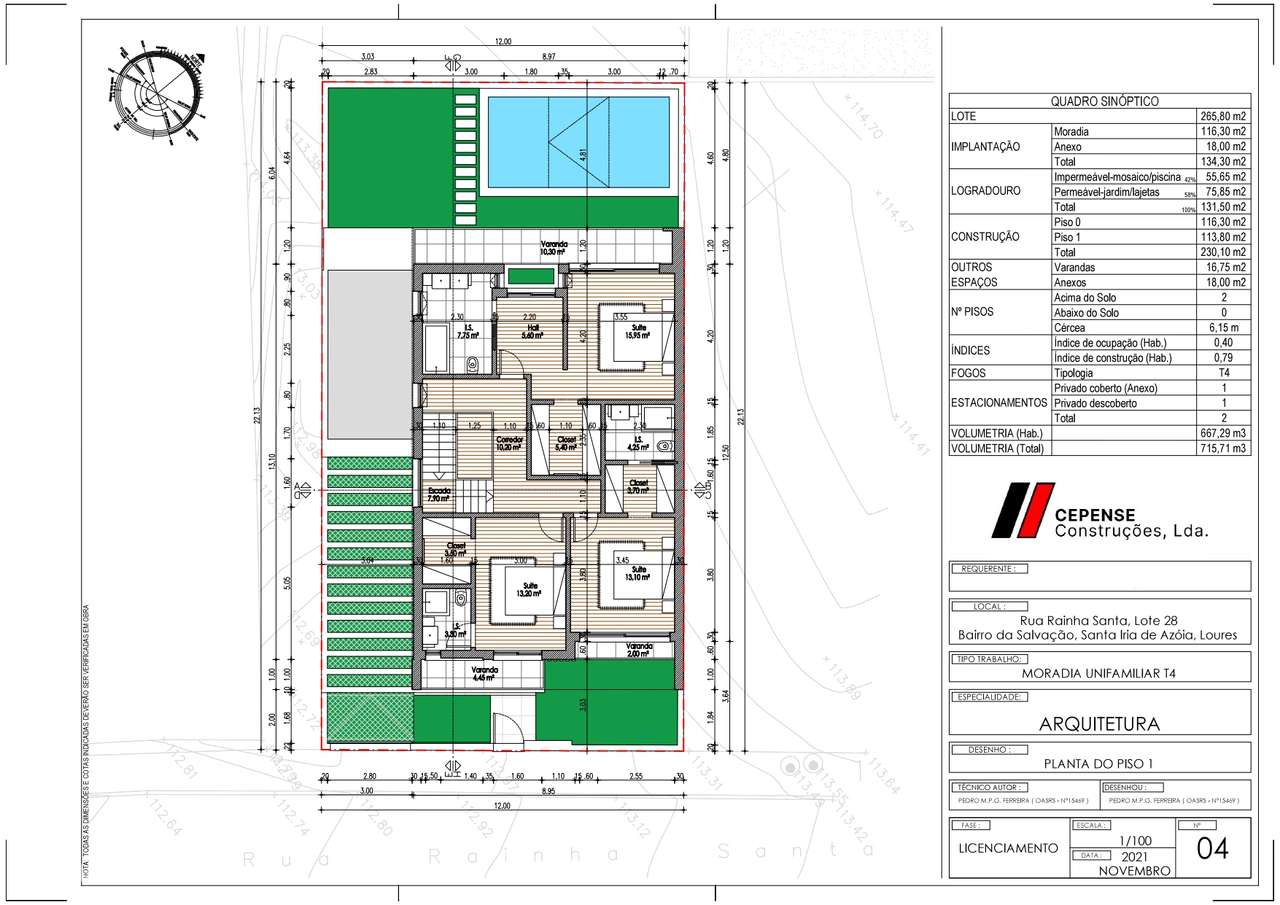 Moradia T4 com Piscina - Santa Iria de Azoia (Bairro da Salvação)-43