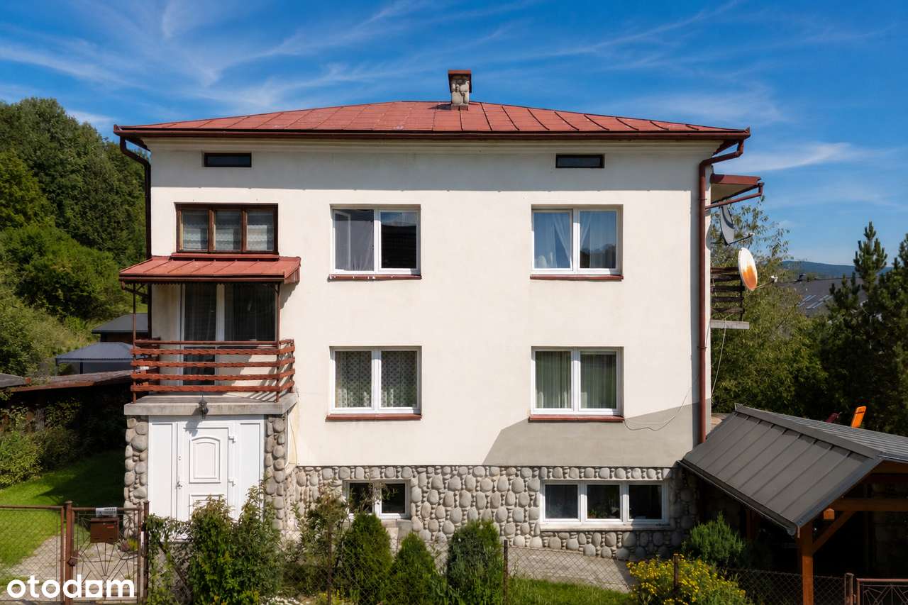 Dom na sprzedaż, 6 pokoi, 189 m², Mszana Dolna
