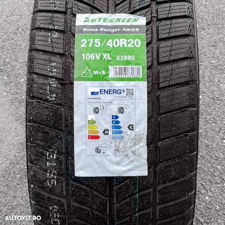 275/40 R20, Autogreen Snow Ranger AW09 106V XL, Iarna M+S 20 - 2