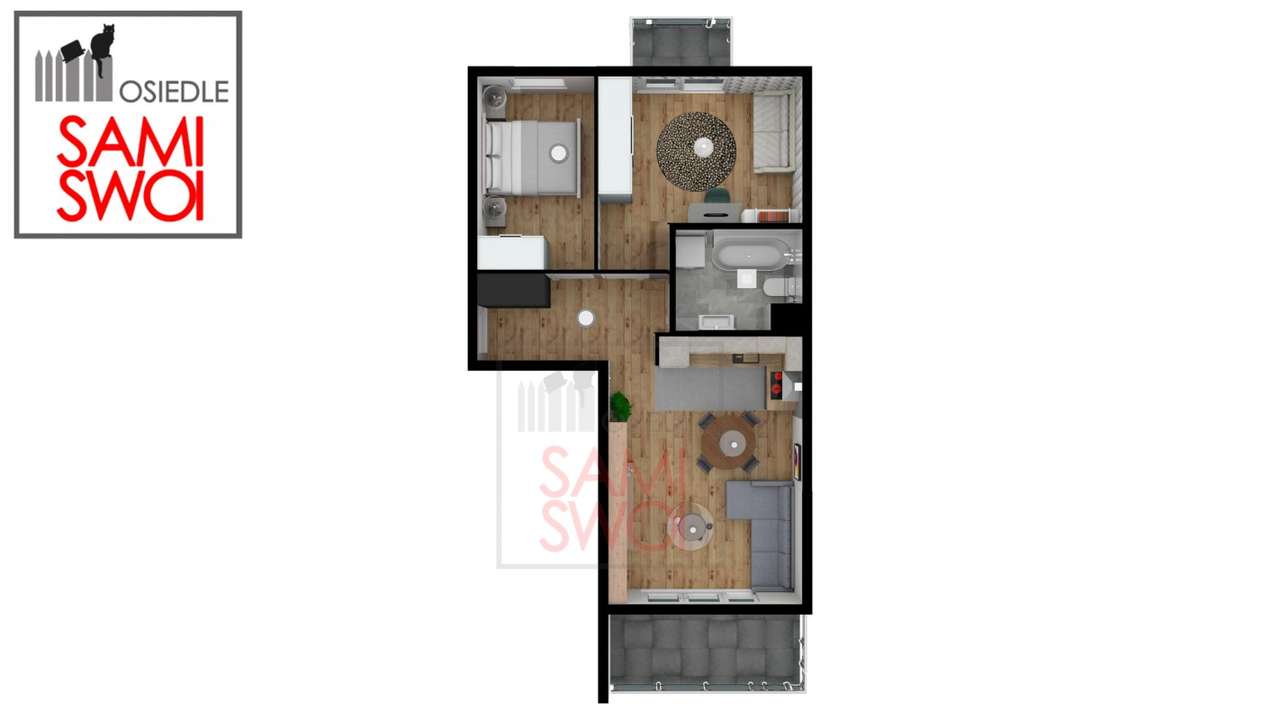 Nowe, Komfortowe Mieszkanie w Dobrzykowicach! - Pełny obrazek: 2/10