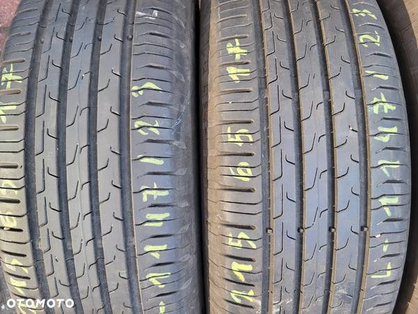 215/65r17 99V (L1147/23)003 2szt 6/6,5mm EcoContact 6 CONTINENTAL 2022r LETNIE - 2