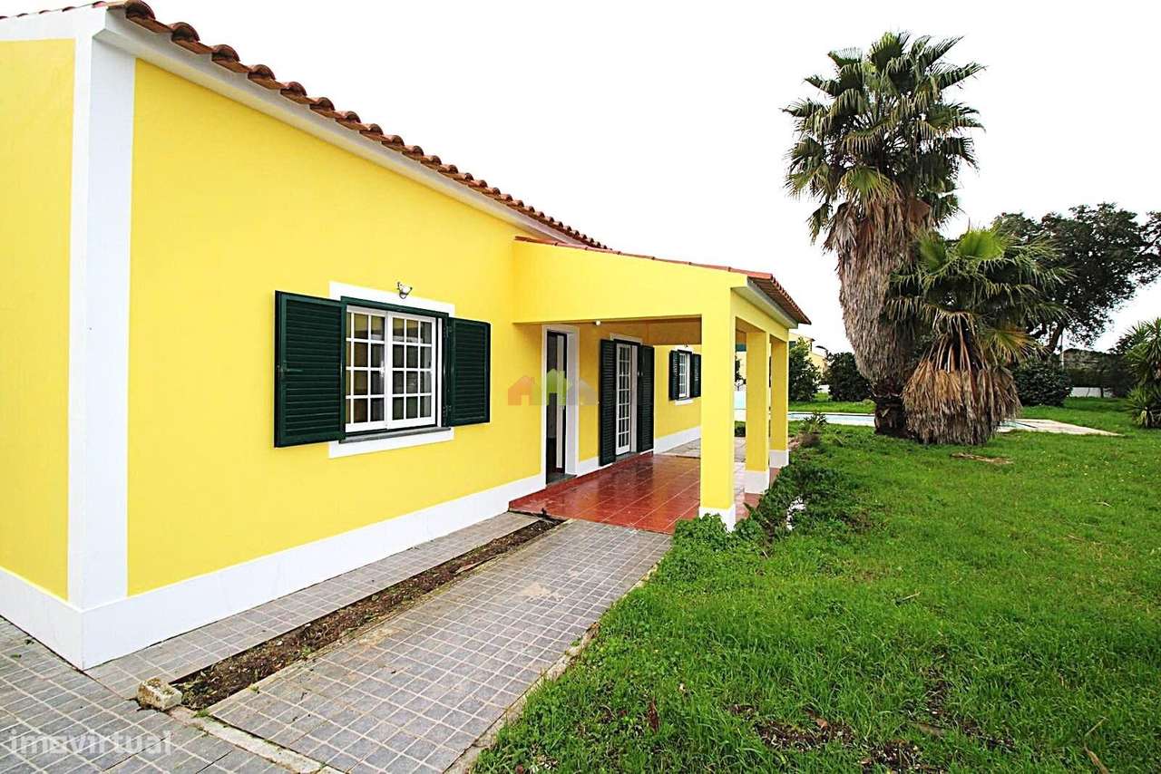 Moradia Independente T3+2 de piso único c/piscina – Glória do Ribatejo - Grande imagem: 3/42