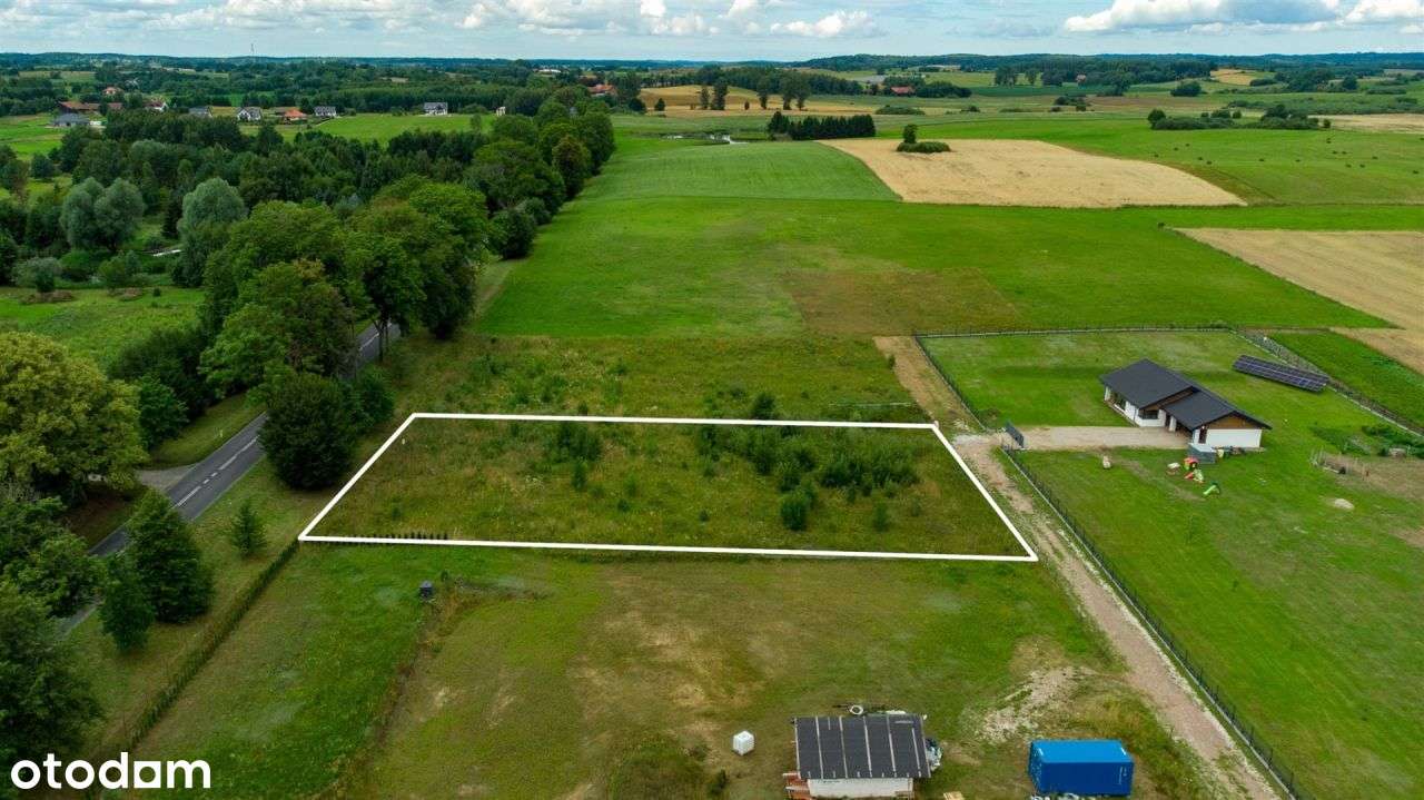 Duża działka 2899 m² |3km od Lidzbarka| Wz,-8