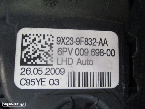 Pedal 9X239F832AA JAGUAR XF 2009 3.0 D 240CV 4P PRETO - 3