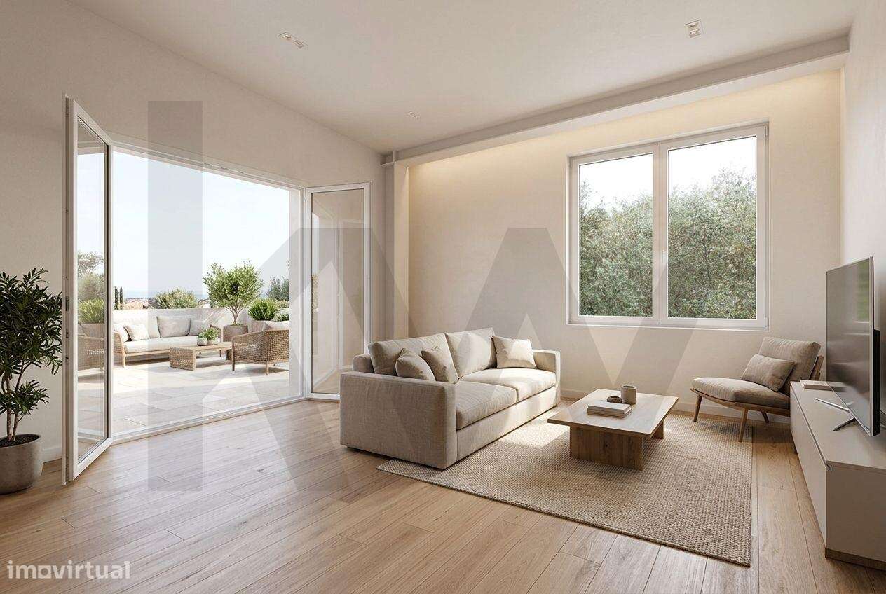 Apartamento T2 com terraço no centro de Camarate - Totalmente remodela - Grande imagem: 2/16