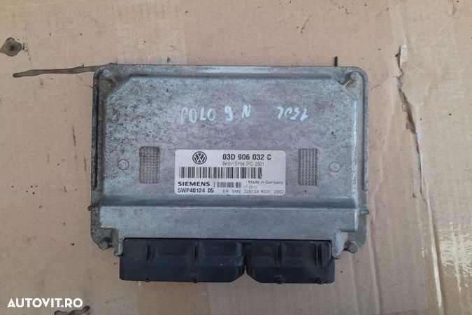 Calculator motor ECU 03D906032C Volkswagen VW Polo 4 9N  [din 2001 pa - 1