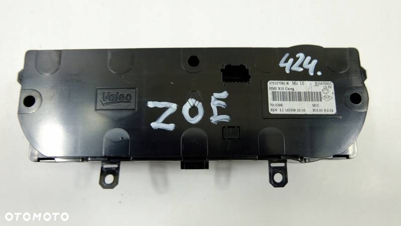 RENAULT ZOE PANEL NAWIEWU KLIMATYZACJI 275107386R - 4