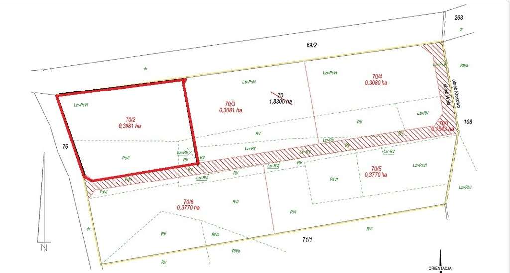 Mazury. Działka 3081 m2 Wola gm.Kozłowo, Nidzica-1