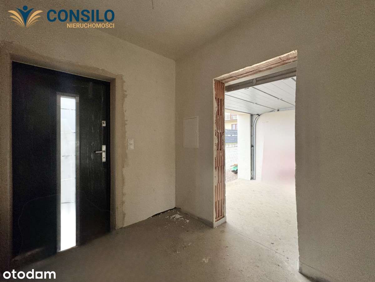 Nowoczesny Dom W Zabudowie Bliźniaczej | Zielonki-6