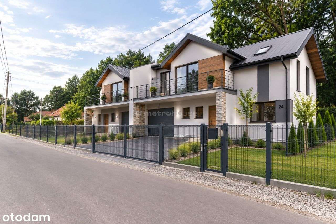 Bliźniaki nad lasem, dział. 700 m²,do zamieszkania