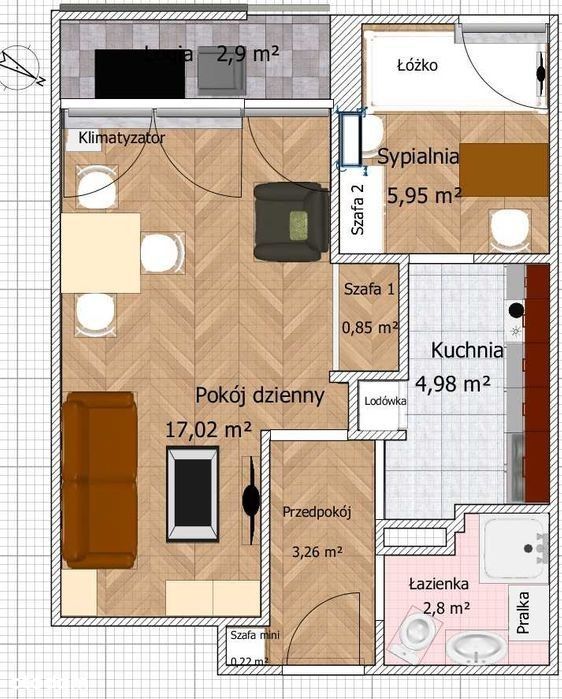 2 pokojowe mieszkanie przy metrze Ratusz Arsenał