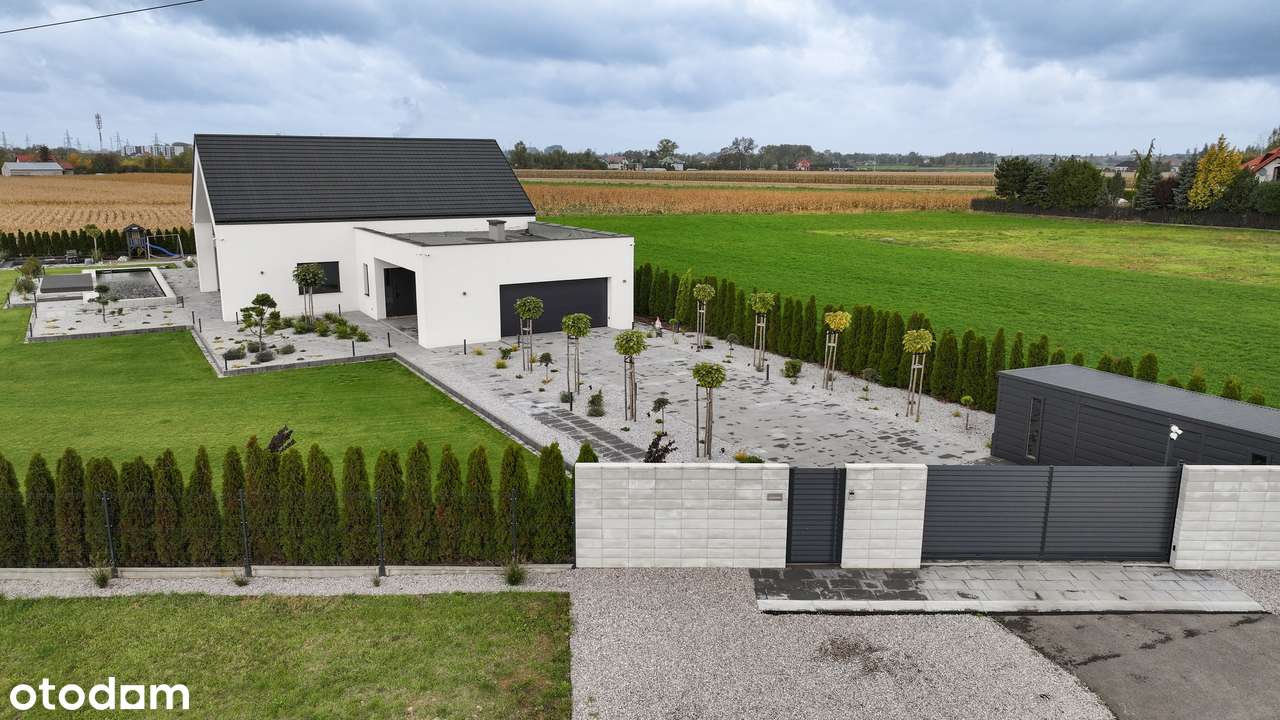 Nowoczesny Luksusowy Dom z Basenem Koipond w Nowe Gulczewo / Płock - Pełny obrazek: 4/19