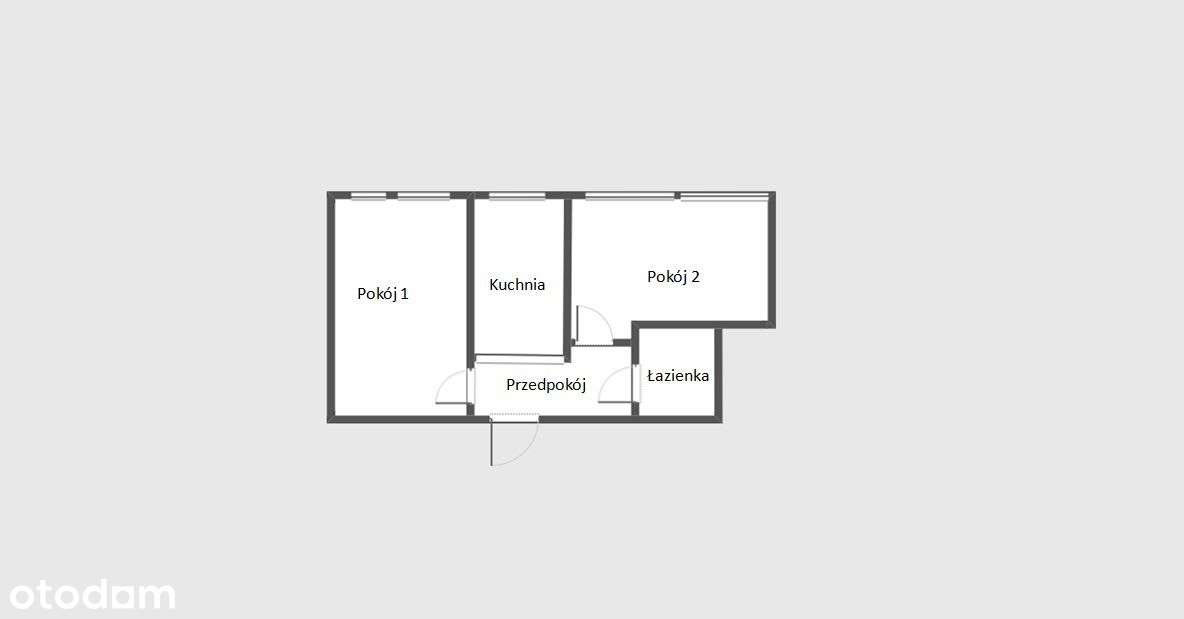 Mieszkanie na Szczepinie, 2 pokoje, rozkład-10