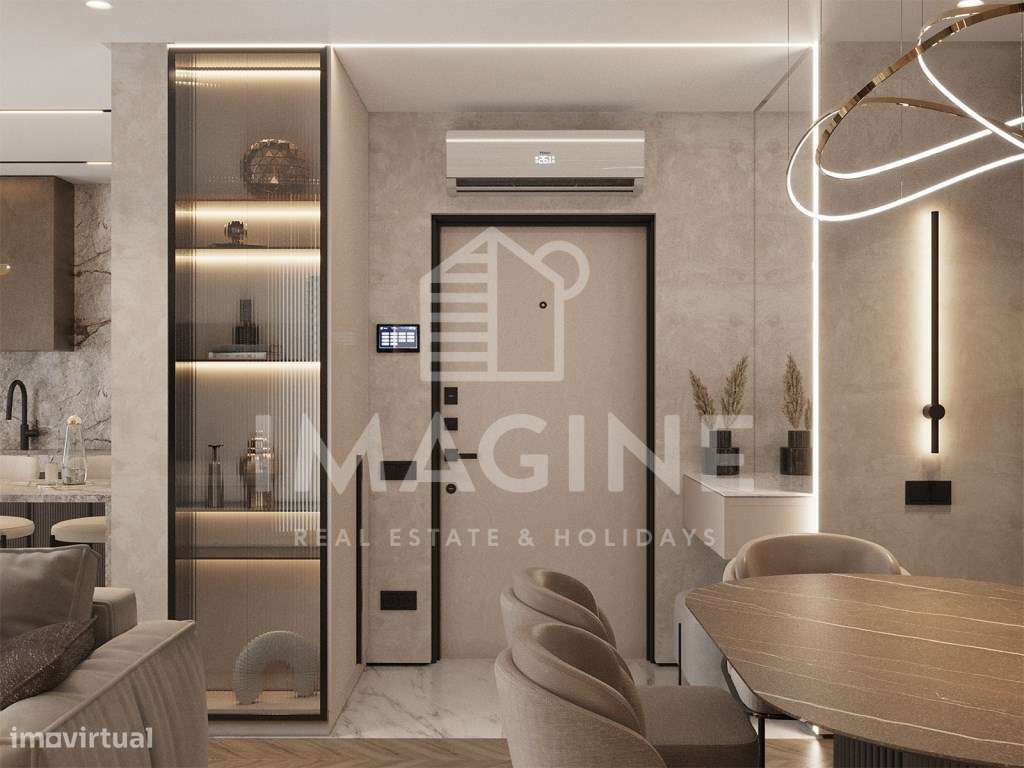 Apartamento T1 - com terraço privado e garagem -NOVA CONSTRUÇÃO - Grande imagem: 5/16