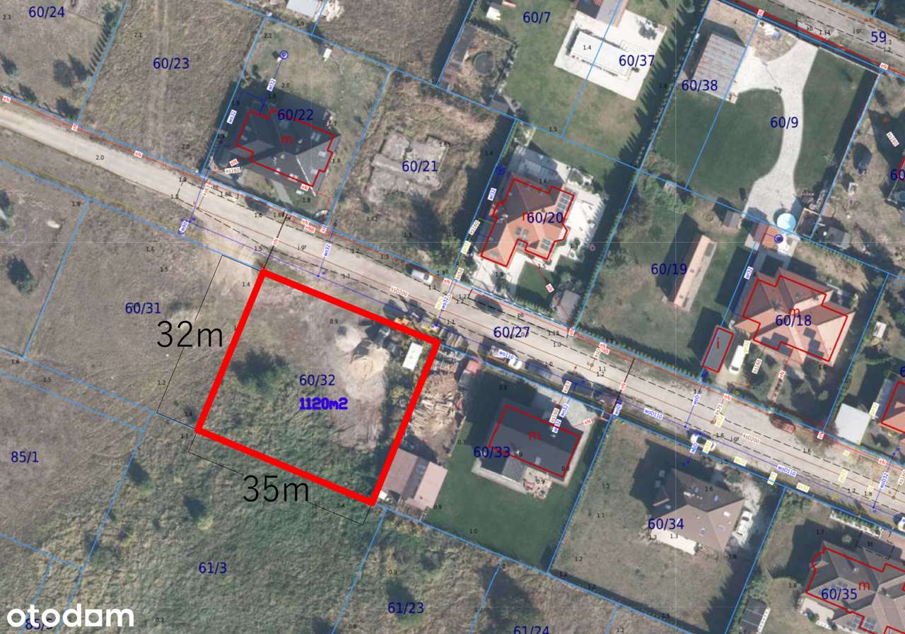 Działka budowlana z warunkami zabudowy – Czarna Łąka