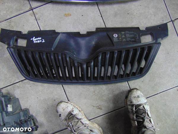 Grill przód Skoda Fabia 2 - 2