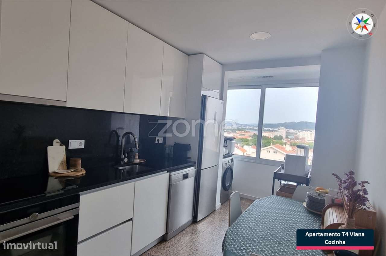 Apartamento T4 Duplex Abelheira, Terraço, Equipado e Mobilado - Grande imagem: 4/21
