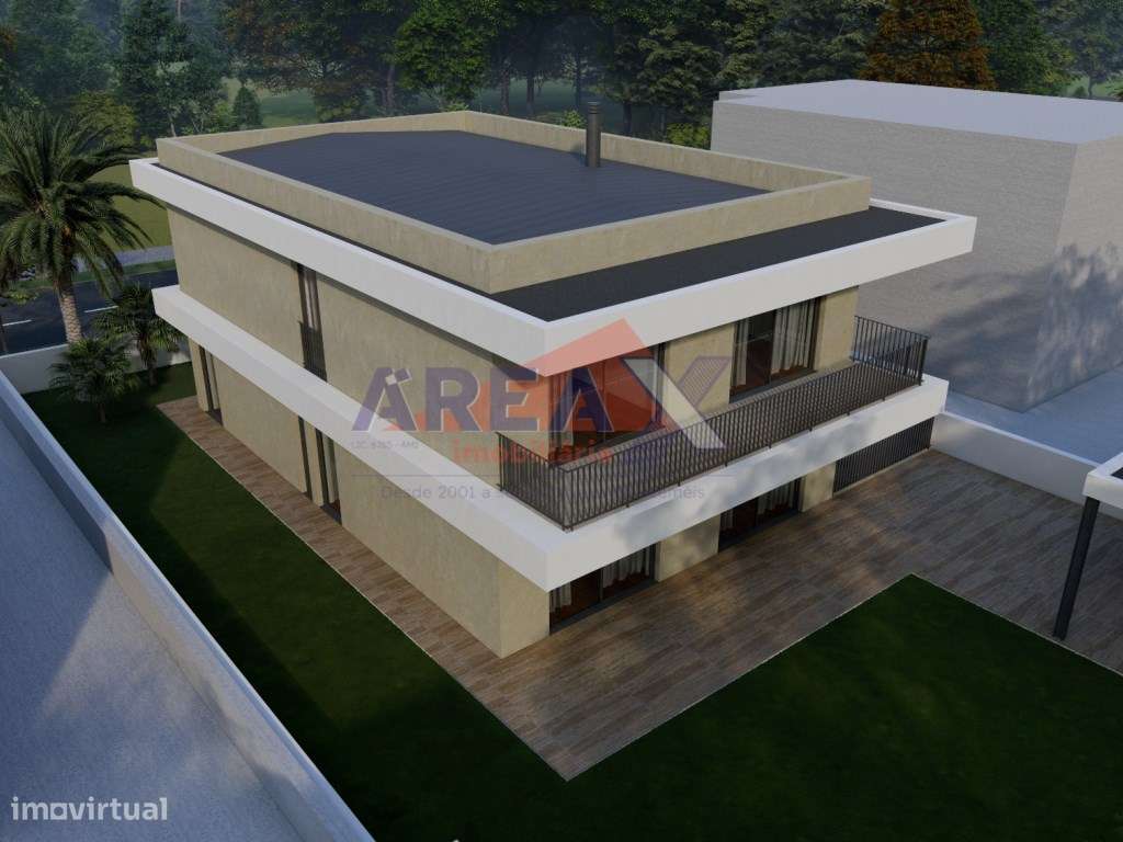 Moradia Isolada, T4, de Arquitetura Moderna - em fase de pedreiro - Grande imagem: 4/25