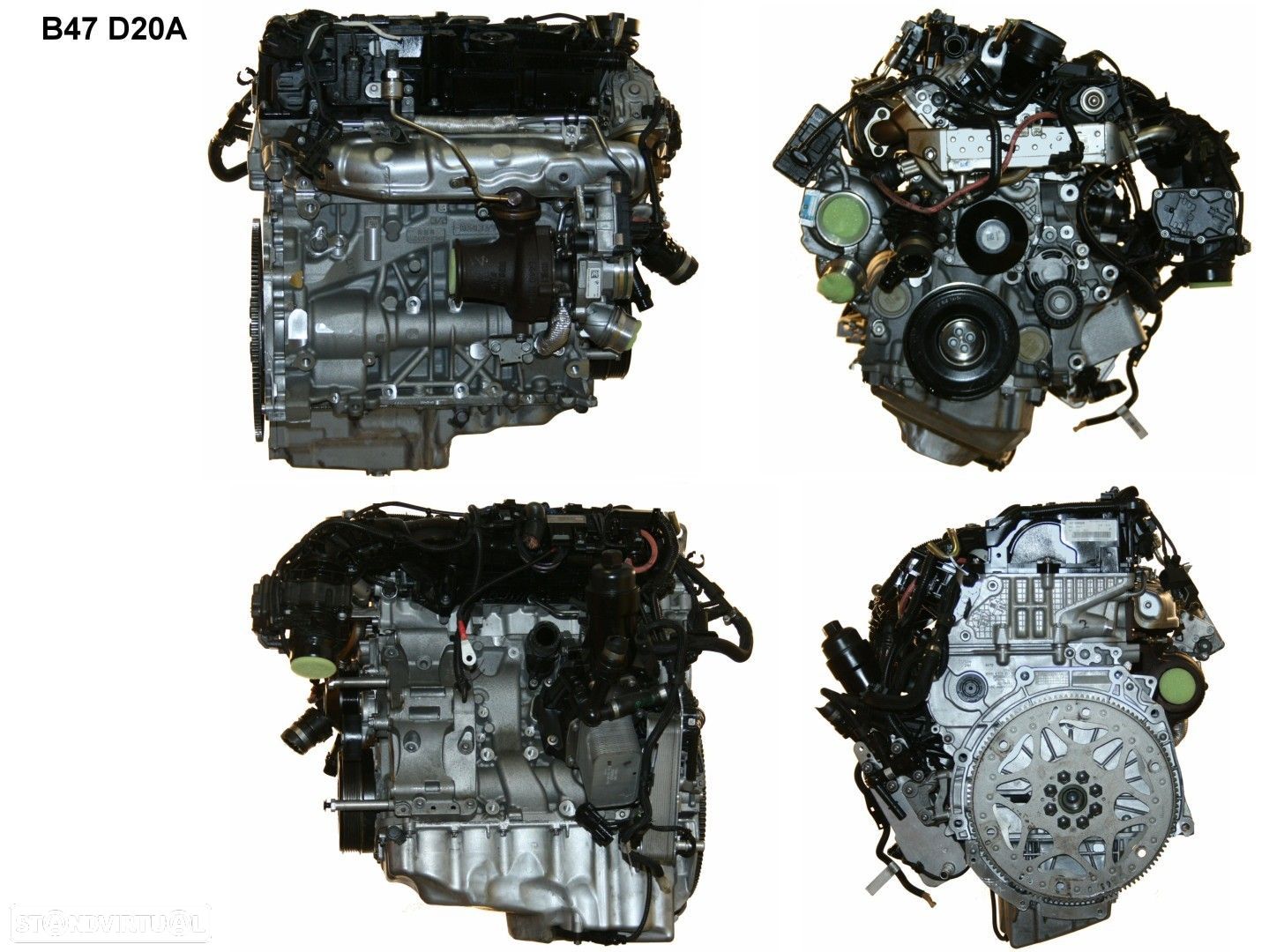 Motor Completo  Usado BMW 3 (F30) 318d B47D20A - 1