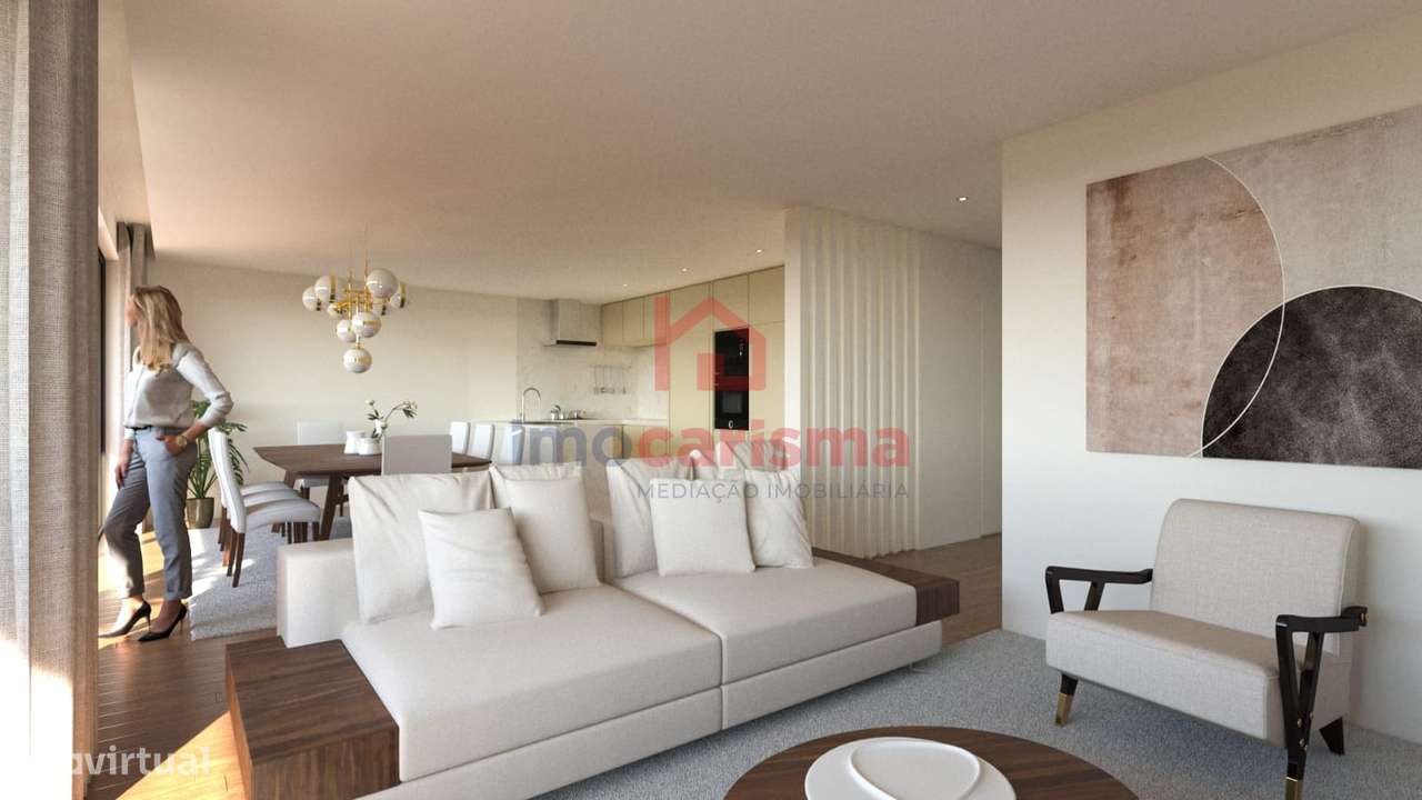 Apartamentos Novos T1 desde 189.000€ em Construção em Vila das Aves, S-14