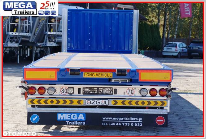 Inny Naczepa platforma H=950 mm MEGA Trailers, budowlana 13.60 m !. - 13