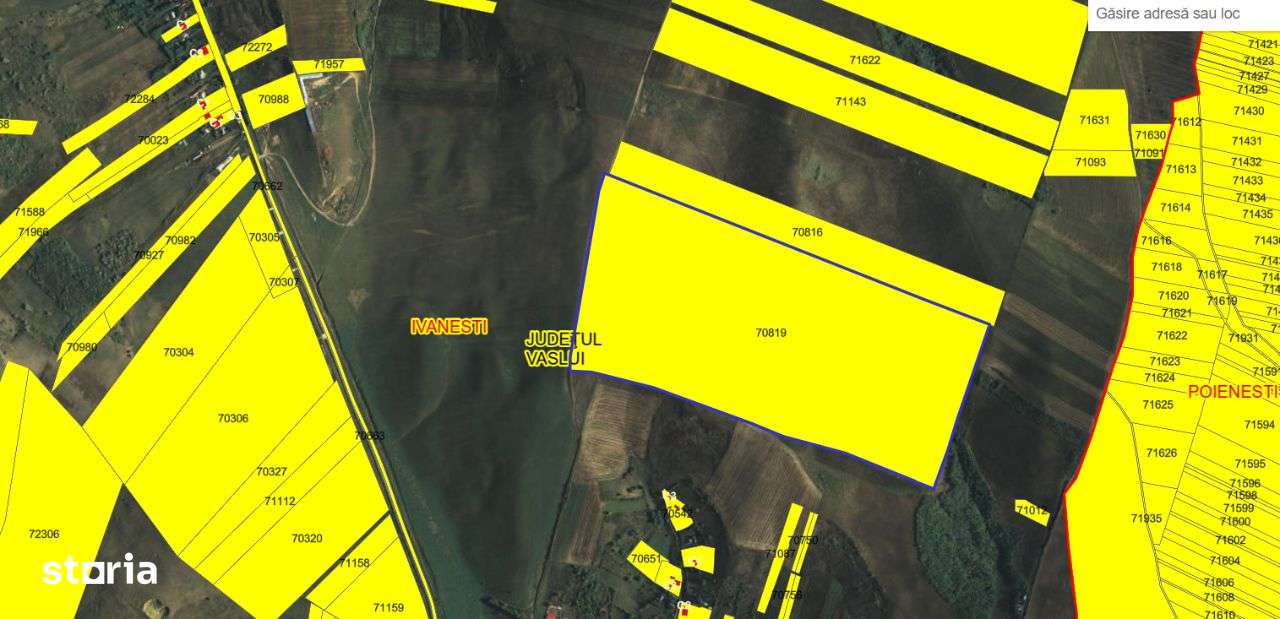 Teren 29 hectare arabil Ivanesti -Vaslui - Imagine principală: 1/3
