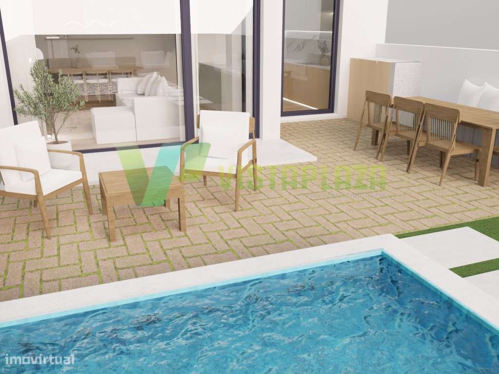 Moradia T3 Nova com Piscina em Portimão - Zona Tranquila, Em Fase I...-9