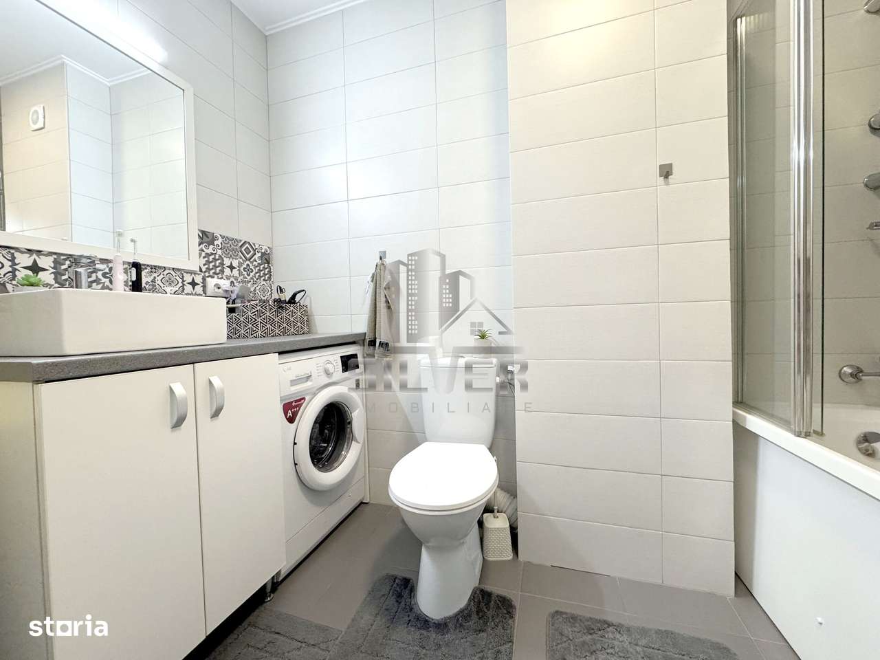 Apartament cu 2 camere dec./55mp/parcare subterana/zona repr.Bmw.-5