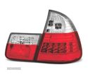 FAROLINS TRASEIROS LED PARA BMW E46 TOURING 98-05 VERMELHO BRANCO - 2