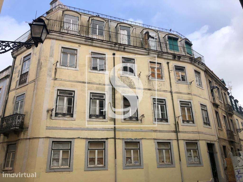 Prédio em Lisboa para restauro - Grande imagem: 2/15