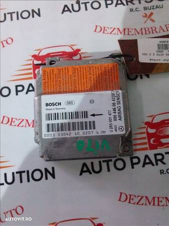 calculator airbag mercedes benz vito  w638  1998 2003 - 1